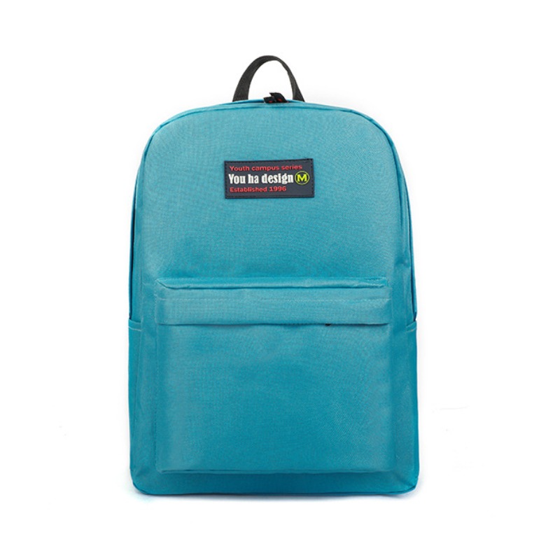 

Lovely Leisure Zipper Design Blue Backpack