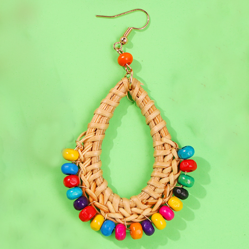 

Lovely Bohemian Hollow-out Multicolor Earring, Multi