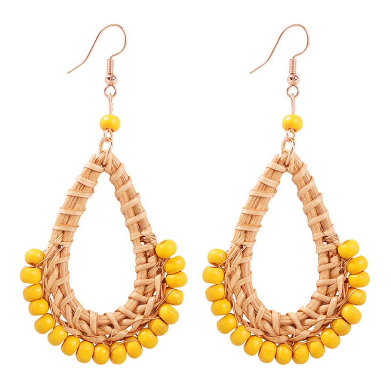 

Lovely Bohemian Hollow-out Yellow Earring