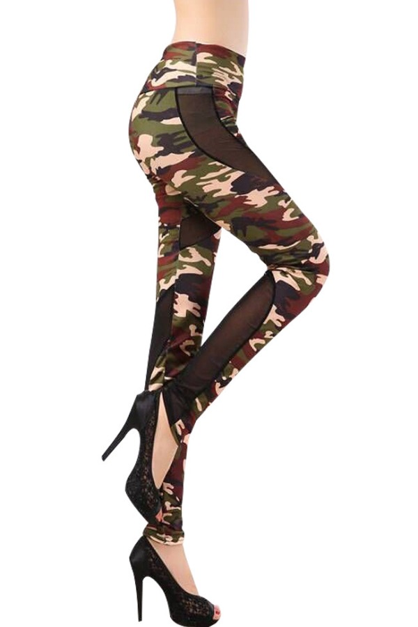 

Lovely Sportswear Camo Print Pants