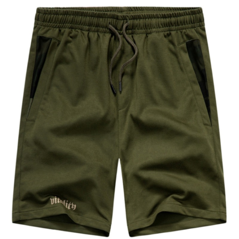 

Lovely Leisure Letter Army Green Shorts