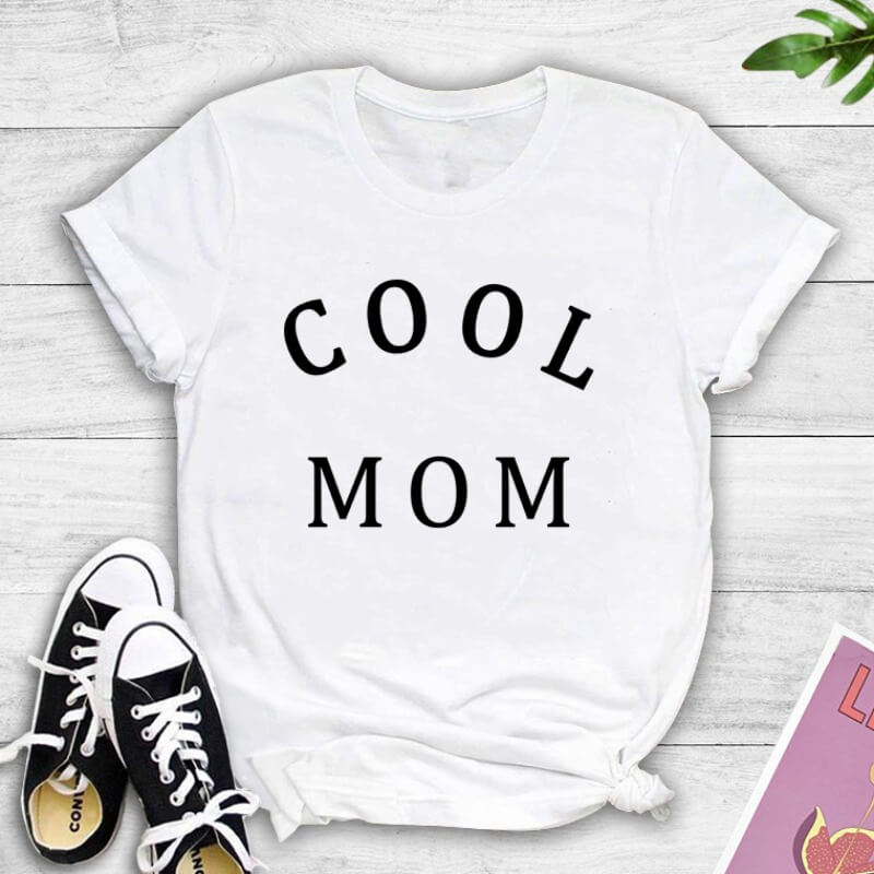 

Lovely Leisure O Neck Letter White T-shirt