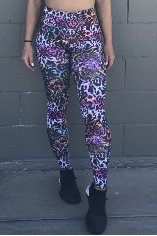 

Lovely Sportswear Print Multicolor Plus Size Pants, Multi