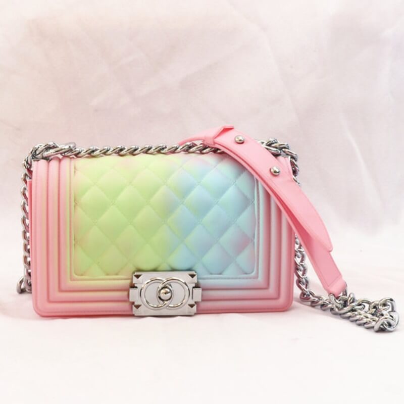 Lovely Stylish Chain Strap Pink Crossbody Bag_Messenger Bag&Crossbody Bag_Bags_Accessories ...
