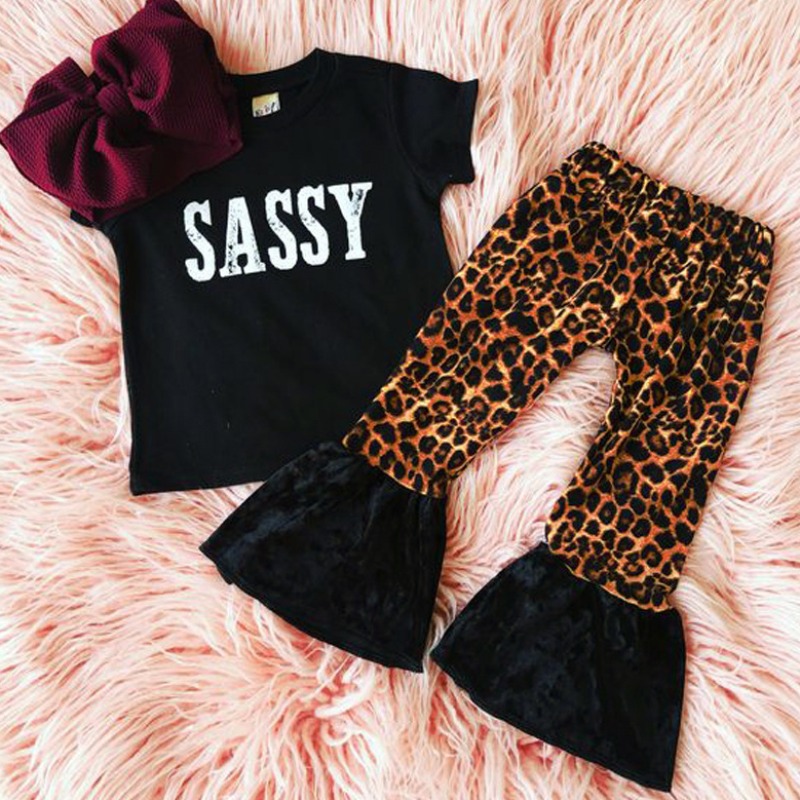 

Lovely Casual Print Black Girl Two-piece Pants Set