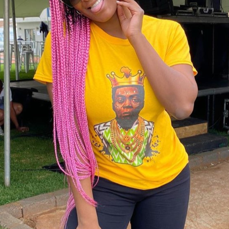 

Lovely Casual Print Yellow T-shirt