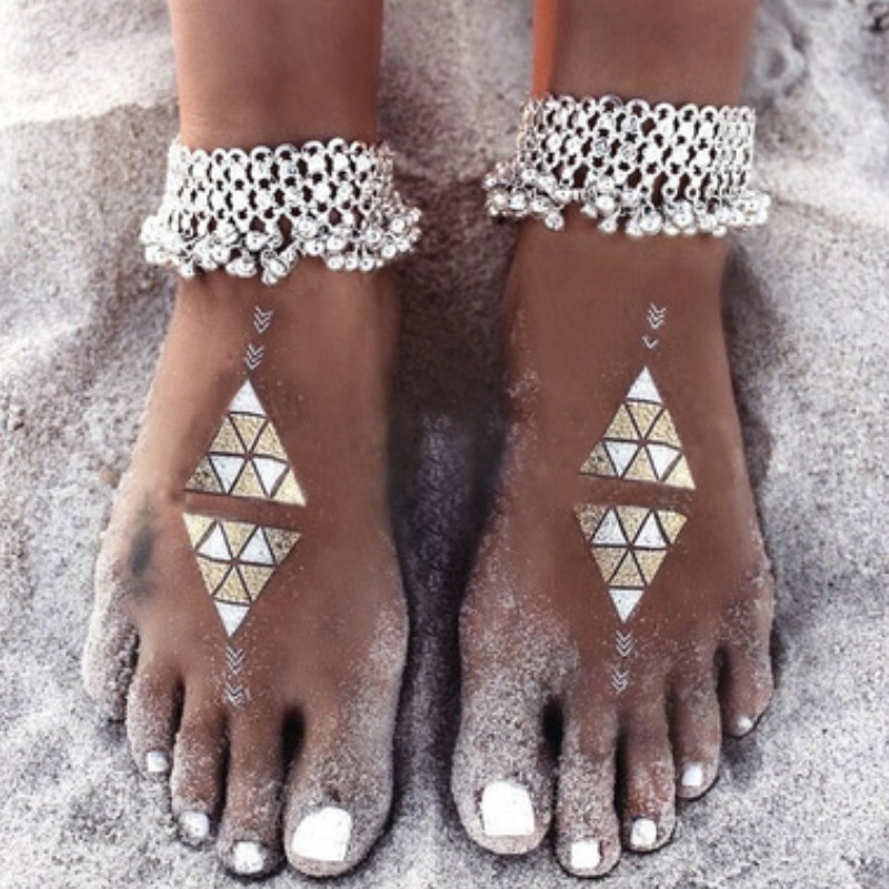 

Lovely Bohemian Hollow-out Silver Body Chain