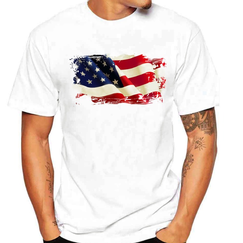 

Lovely Casual O Neck Print White T-shirt