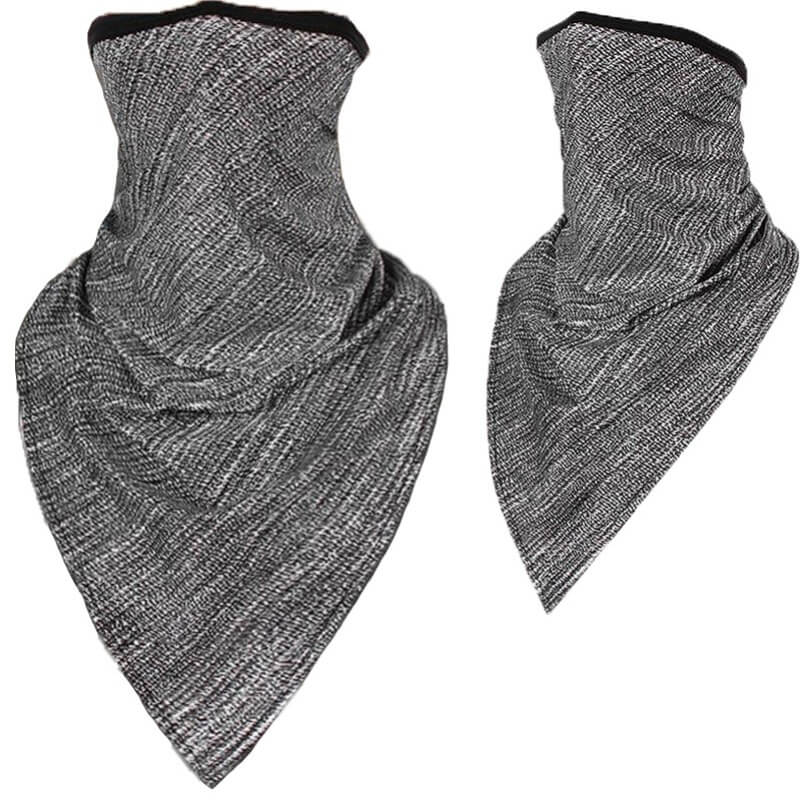 

lovely Sportswear Print Grey Face Scarf