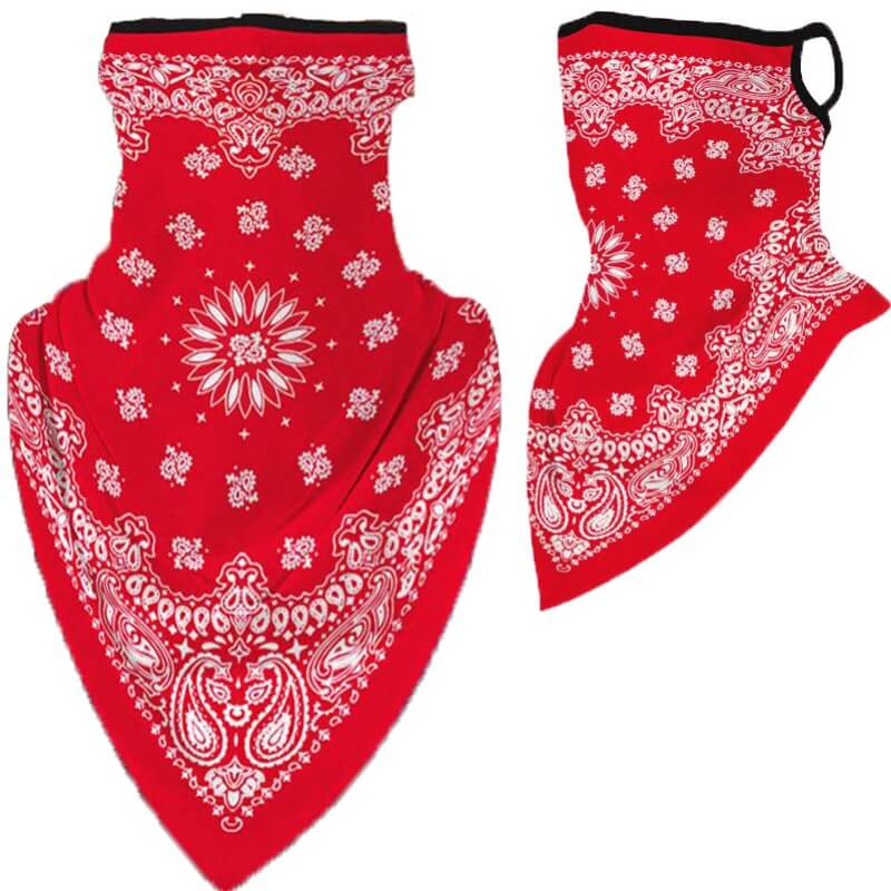 

Lovely Sportswear Print Red Face Mask