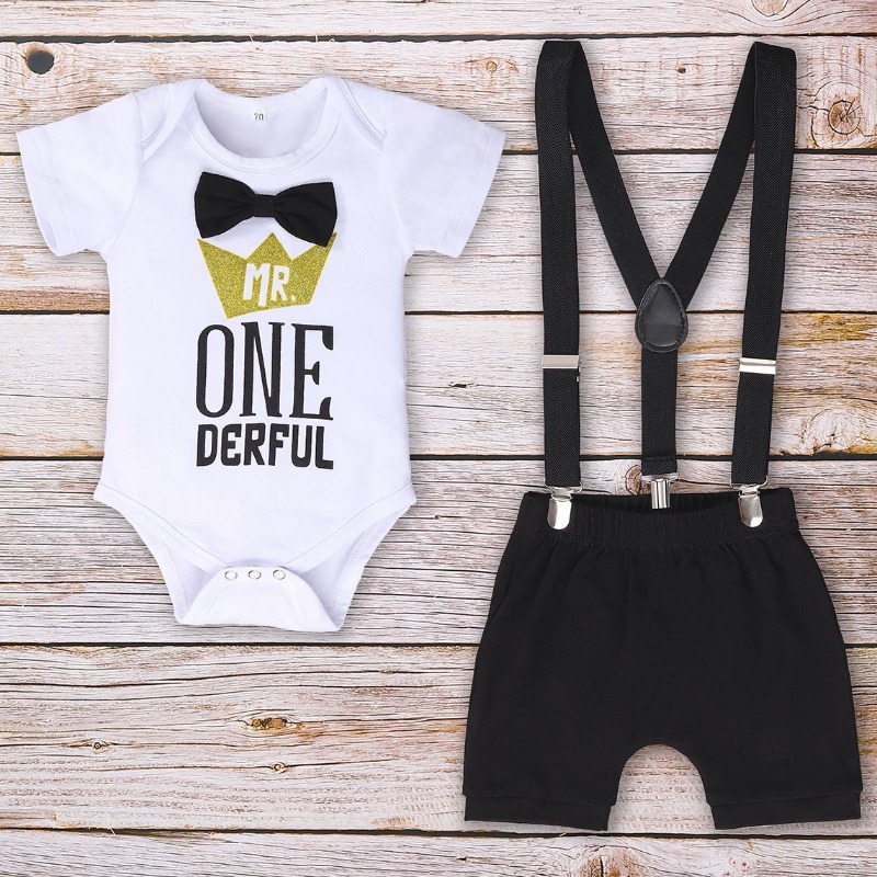 

lovely Casual O Neck Print White Boy Two-piece Pants Set