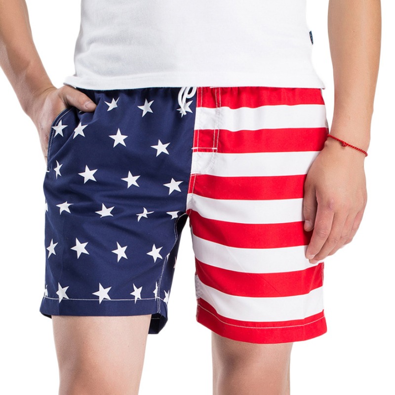 

lovely Casual Print Red Shorts