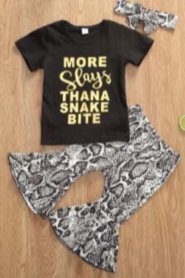 

lovely Casual Letter Print Black Girl Two-piece Pants Set