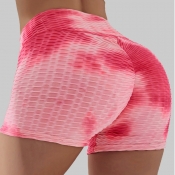 Lovely Sportswear Tie-dye Pink Shorts