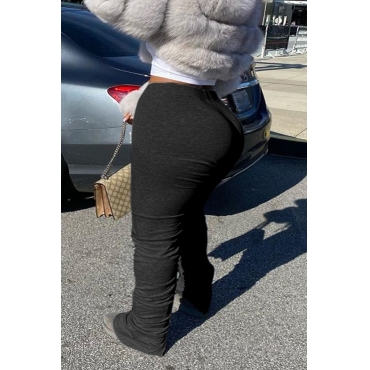 

LW Plus Size Stylish Basic Skinny Black Pants