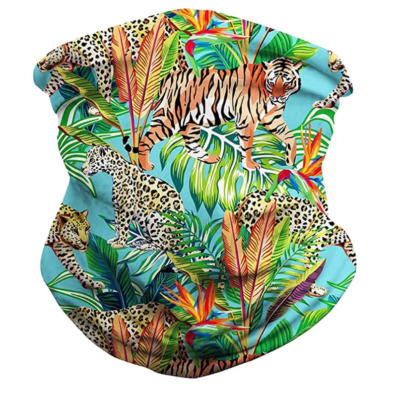 

Lovely Print Green Face Mask