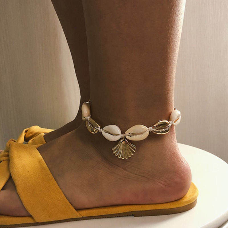 

lovely Trendy Shell Silver Body Chain