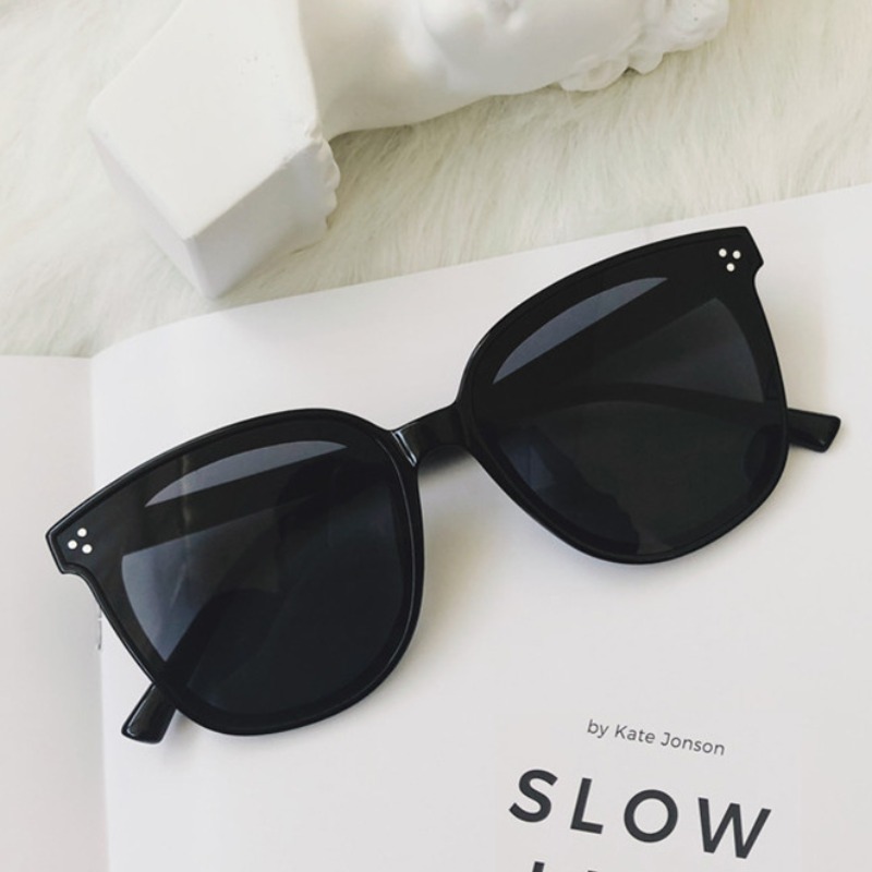 

lovely Trendy Big Frame Design Black Sunglasses