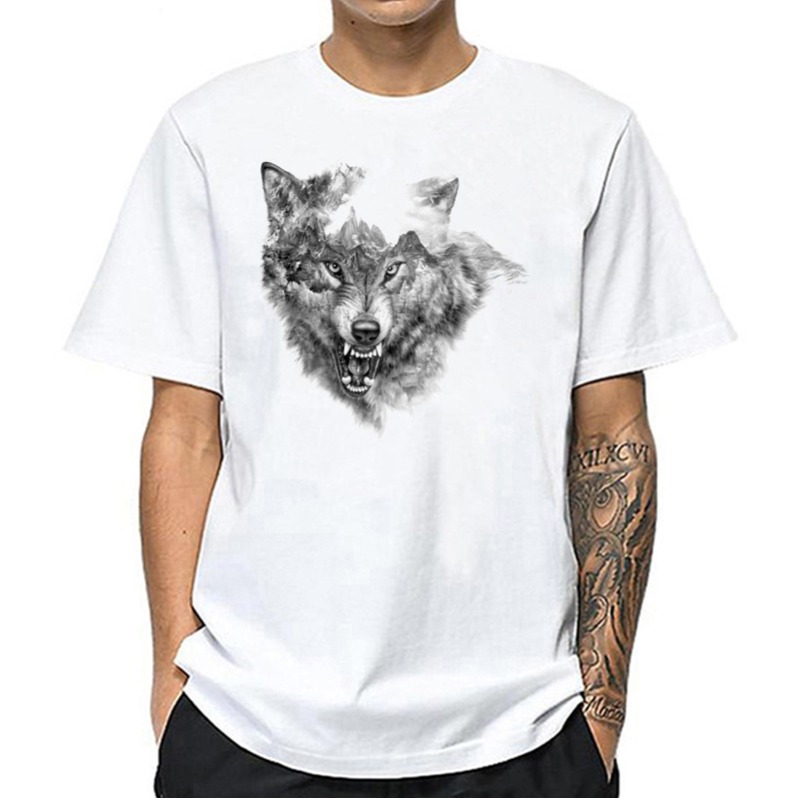 

lovely Casual O Neck Print White Tshirt