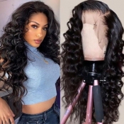 lovely Casual Curly Synthetic Black Wigs