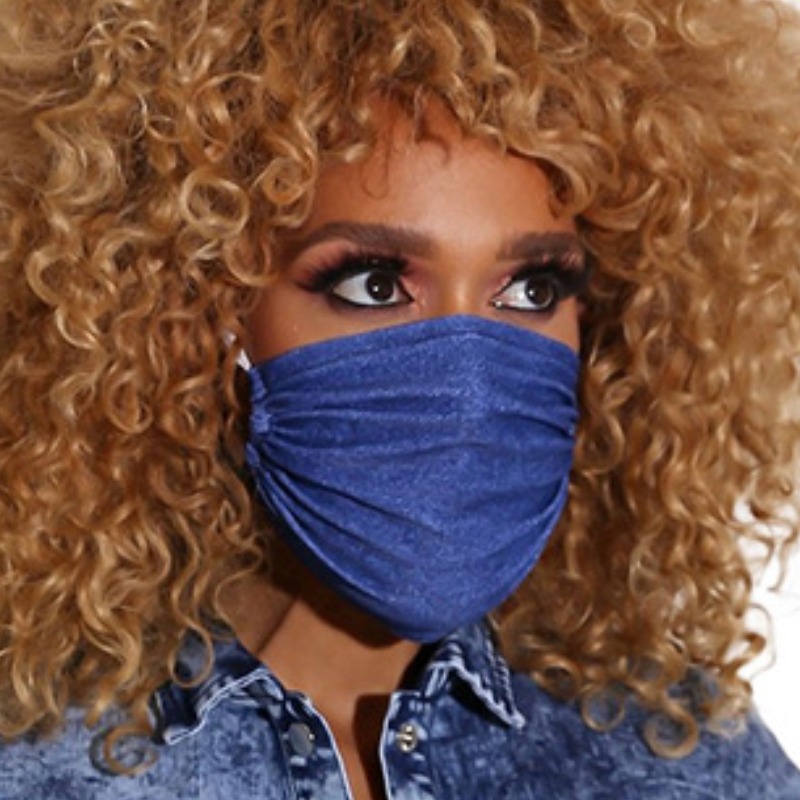 

lovely Basic Blue Face Mask