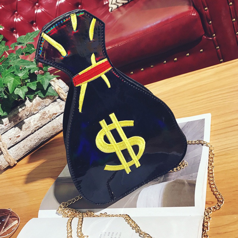 LovelyWholesale Chic Chain Strap Black Crossbody Bags All Seasons Casual Spring Summer 2024