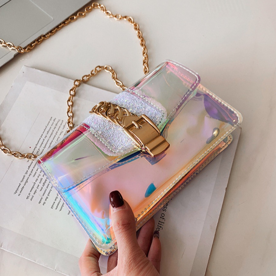 

lovely Casual Chain Strap White Crossbody Bag