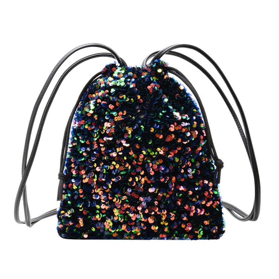 

lovely Trendy Sequined Multicolor Crossbody Bag, Multi