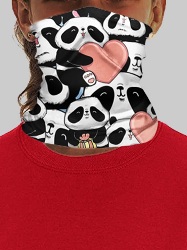 

lovely Cartoon Print Black Girl Face Mask