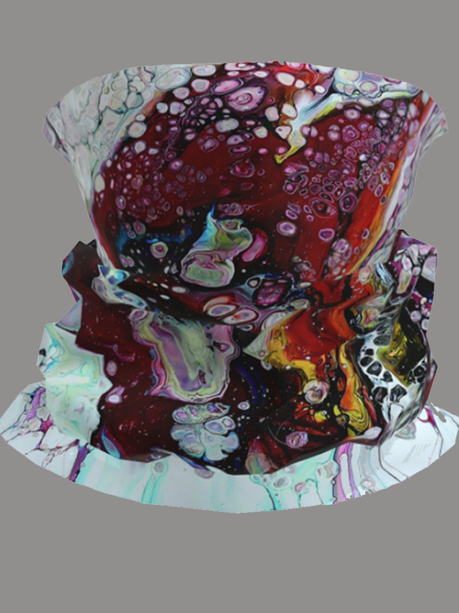 

lovely Gradient Print Face Mask