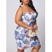 Lovely Sexy Off The Shoulder Multicolor Mini Plus 