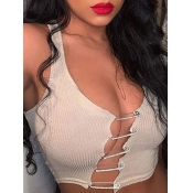 Lovely Sexy Skinny Khaki Camisole