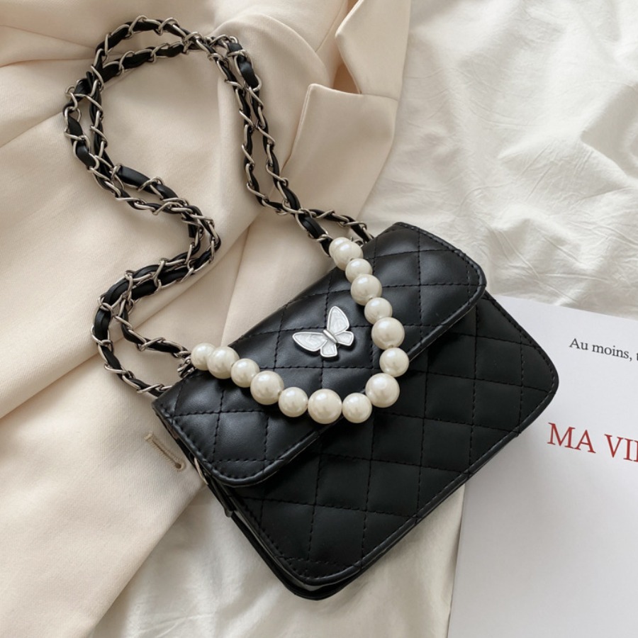

lovely Trendy Butterfly Black Crossbody Bag