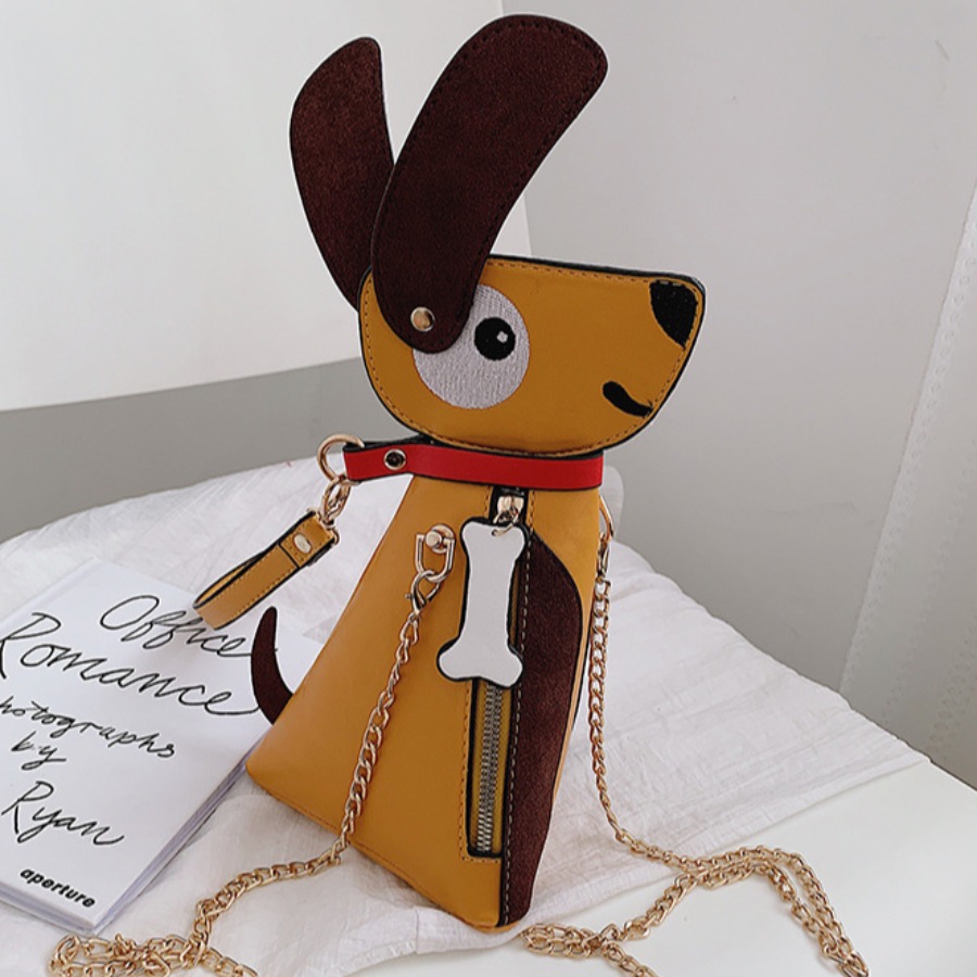 

lovely Chic Cartoon Yellow Crossbody Bag