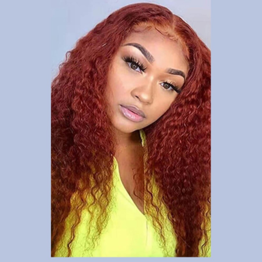 

lovely Stylish Long Curly Brown Wigs