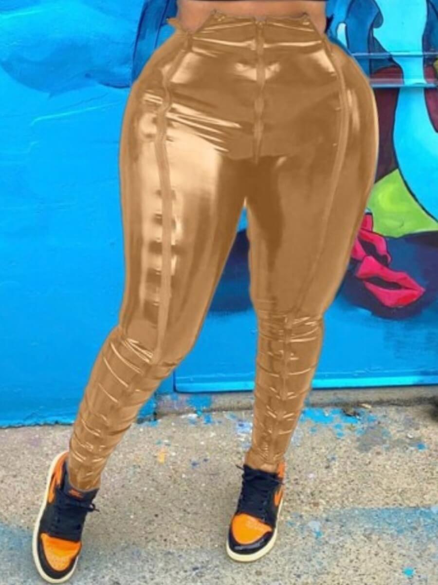 

Lovely Street Skinny Yellow Plus Size Pants