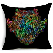 Lovely Stylish Print Multicolor Decorative Pillow 