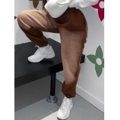 Lovely Street Tie-dye Coffee Pants