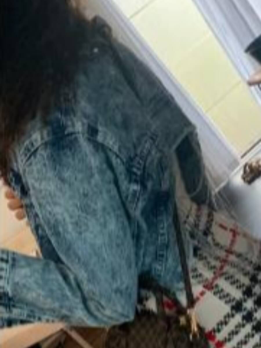 

Lovely Street Turndown Collar Asymmetrical Blue Denim Jacket