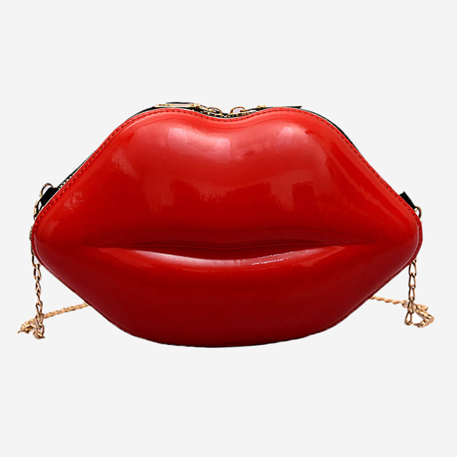 

Lovely Trendy Lip Red Crossbody Bags