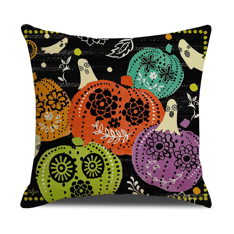 

Lovely Chic Print Multicolor Decorative Pillow Case, Multi