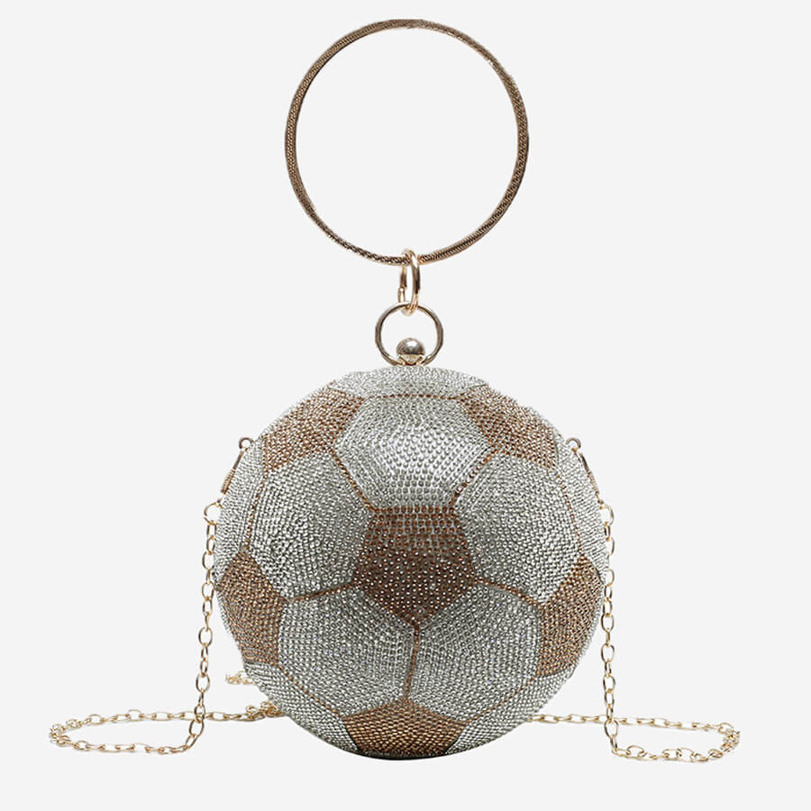

Lovely Chic Chain Strap Gold Crossbody Bag