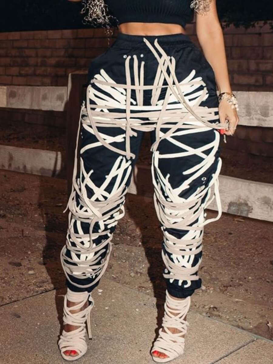 

LW Street Print Grey Pants
