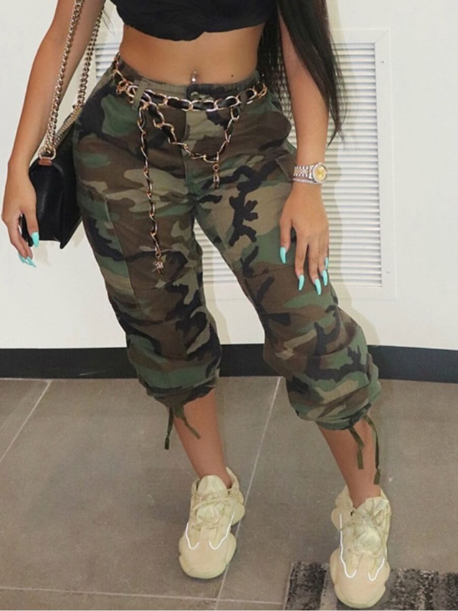 

Lovely Street Camo Print Pants