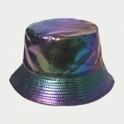 Lovely Stylish Gradient Print Multicolor Hat