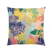Lovely Stylish Print Multicolor Decorative Pillow 