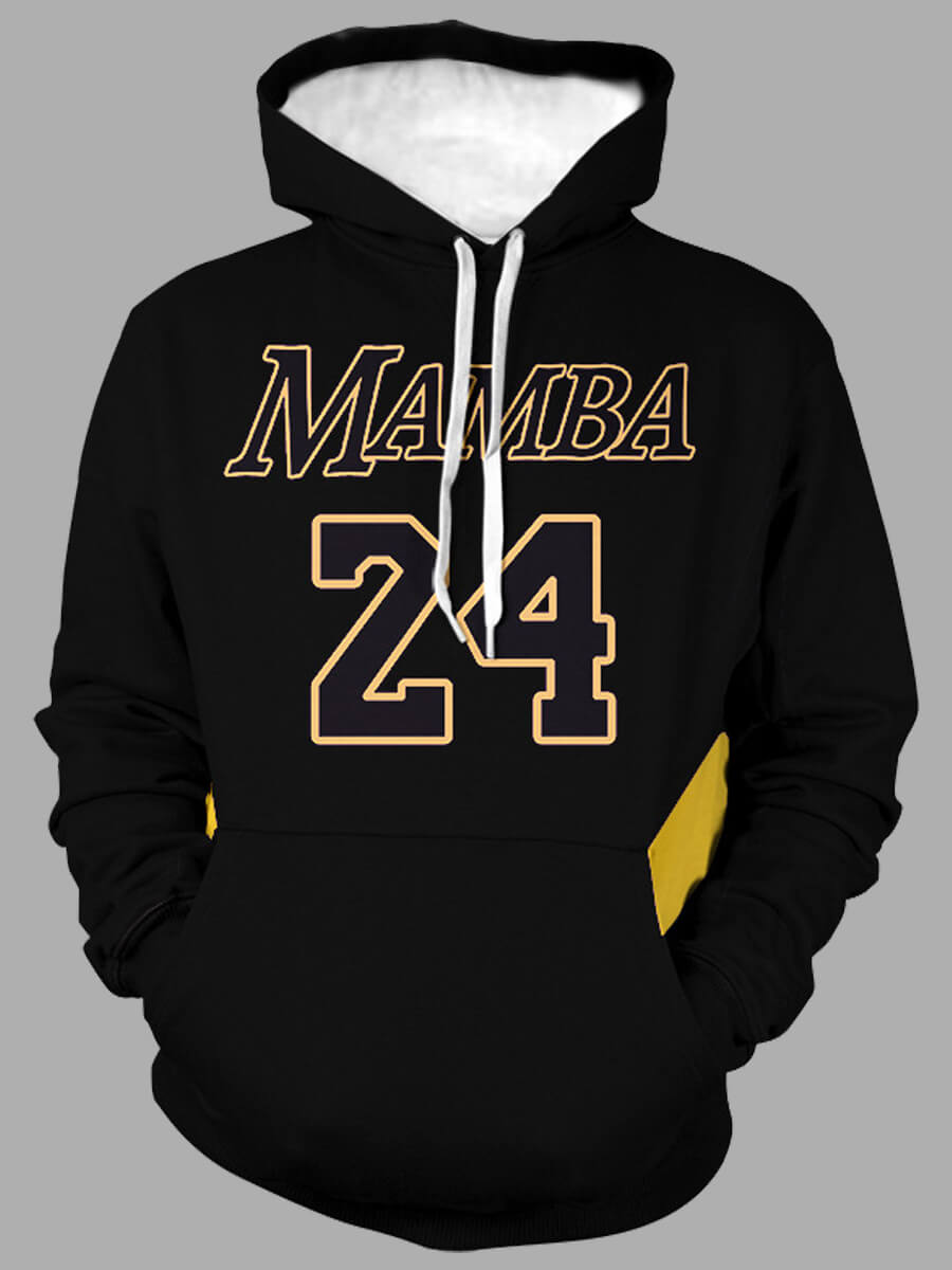 

Lovely Leisure Hooded Collar Letter Print Black Men Hoodie