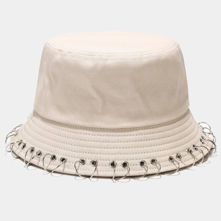 

Lovely Street Hollow-out Beige Hat
