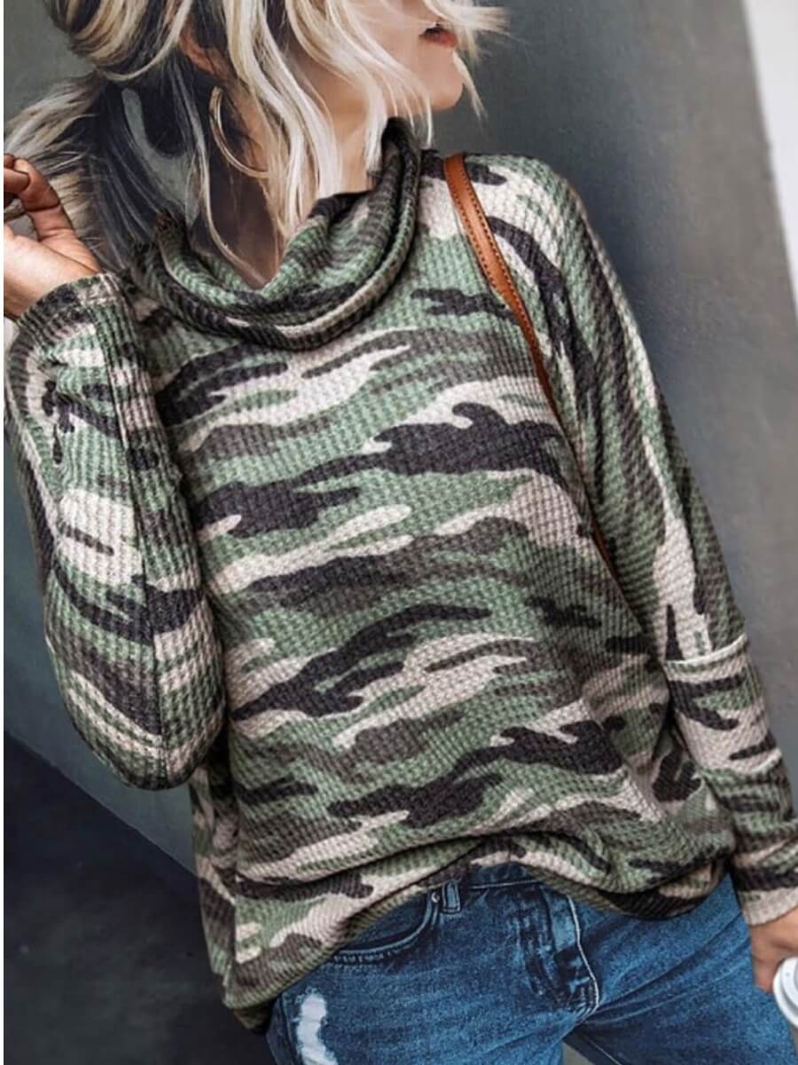

Lovely Print Camo T-shirt