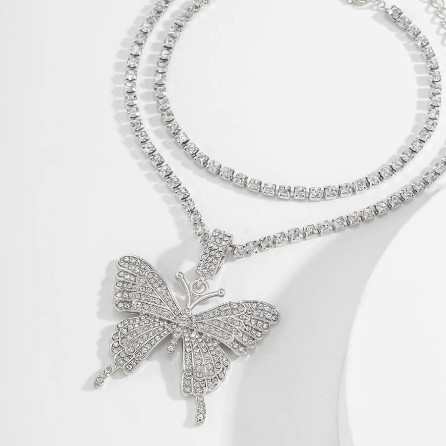 

Lovely Stylish Butterfly Silver Bracelet